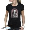 DEMON SLAYER - Tshirt "Nezuko" femme MC noir - basic - Taille : Large