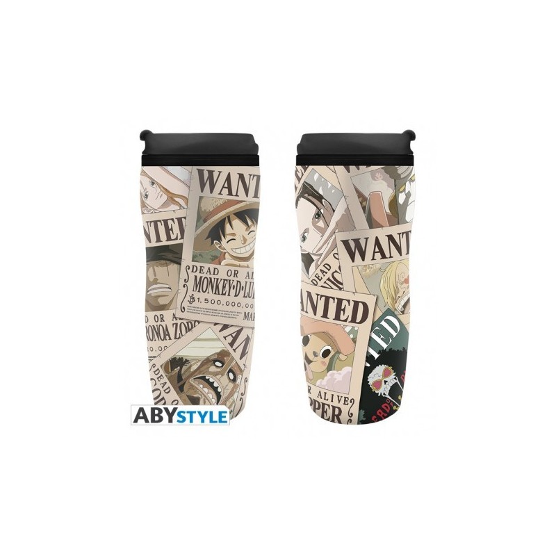 ONE PIECE - Mug de voyage Wanted