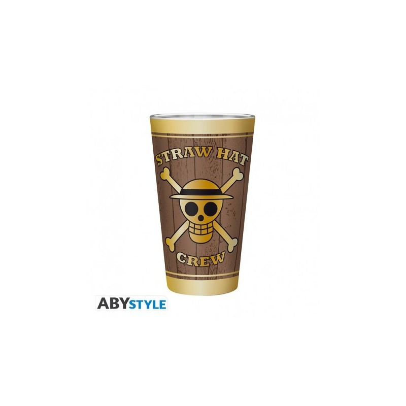 ONE PIECE - Verre XXL - 400 ml - Skulls - Mate - x2