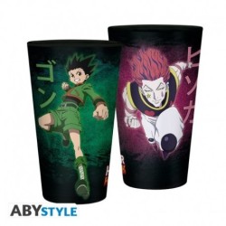 HUNTER X HUNTER - Verre XXL - 400 ml - Gon vs Hisoka - boîte x2