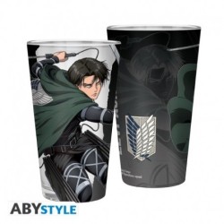 ATTACK ON TITAN - Verre XXL - 400 ml - Levi S4 - x2