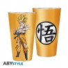 DRAGON BALL - Verre XXL Premium - 400 ml - Goku Saiyan - boîte x2