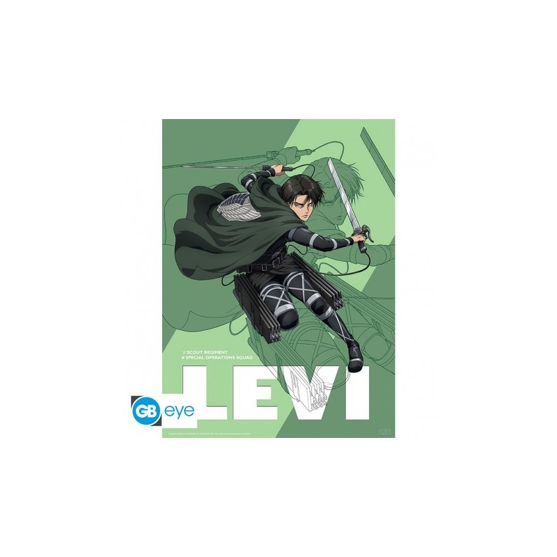 ATTACK ON TITAN - Poster Chibi 52x38 - S4 Levi