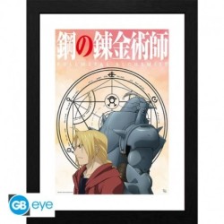 FULLMETAL ALCHEMIST - Tirage encadré "Les frères Elric" (30x40) x2