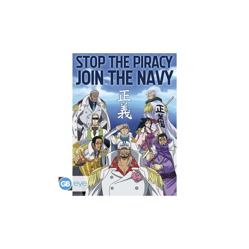 ONE PIECE - Poster Chibi 52x38 - Marine