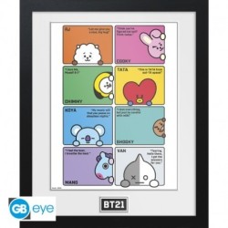 BT21 - Tirage encadré "Compilation" (30x40) x2*