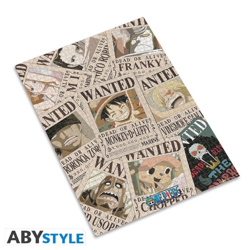 ONE PIECE - Puzzle 1000 pièces - Wanted