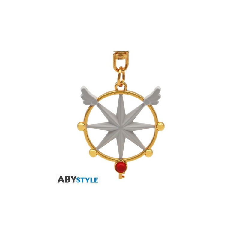 CARDCAPTOR SAKURA - Porte-clés 3D "Clé du sceau sacré" X4