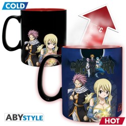 FAIRY TAIL - Mug Heat Change - 460 ml - Natsu & Lucy x2