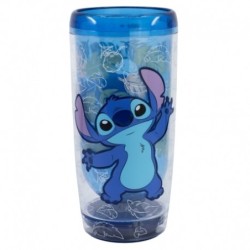 DROP SAFE DOUBLE WALL PS TUMBLER 705 ML STITCH OHANA