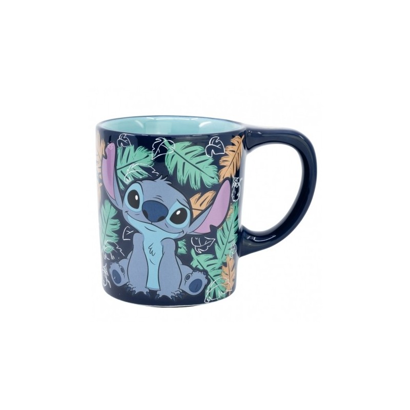 CERAMIC DROP SAFE MUG 10 OZ STITCH OHANA