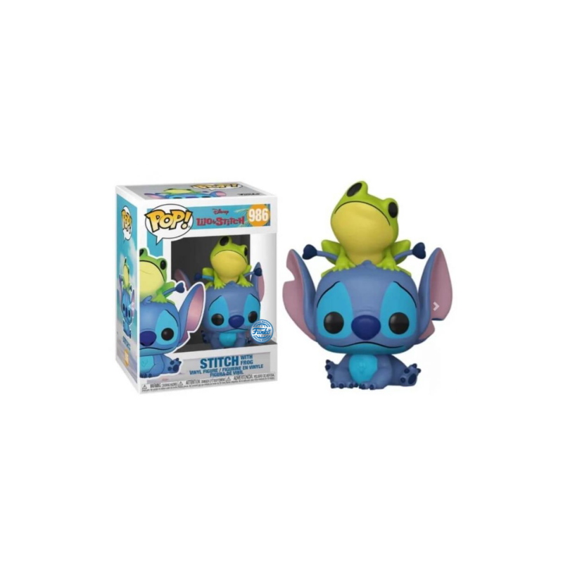 LILO & STITCH - POP N° 986 - Stitch with Frog Special Edition